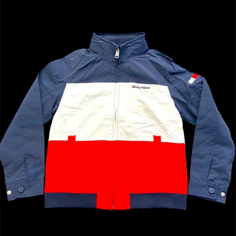 Tommy Hilfiger Color Block Boys Jacket Size M(8-10)